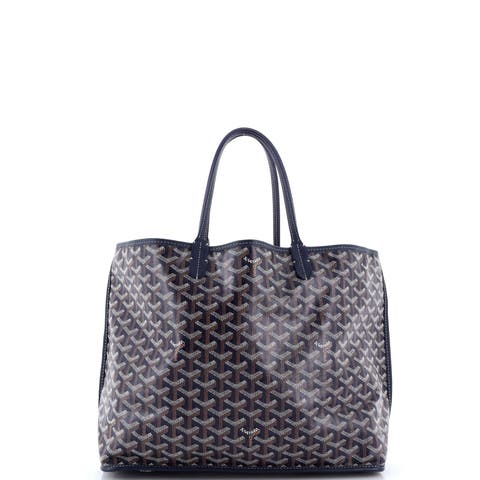 Anjou Reversible Tote Coated Canvas PM