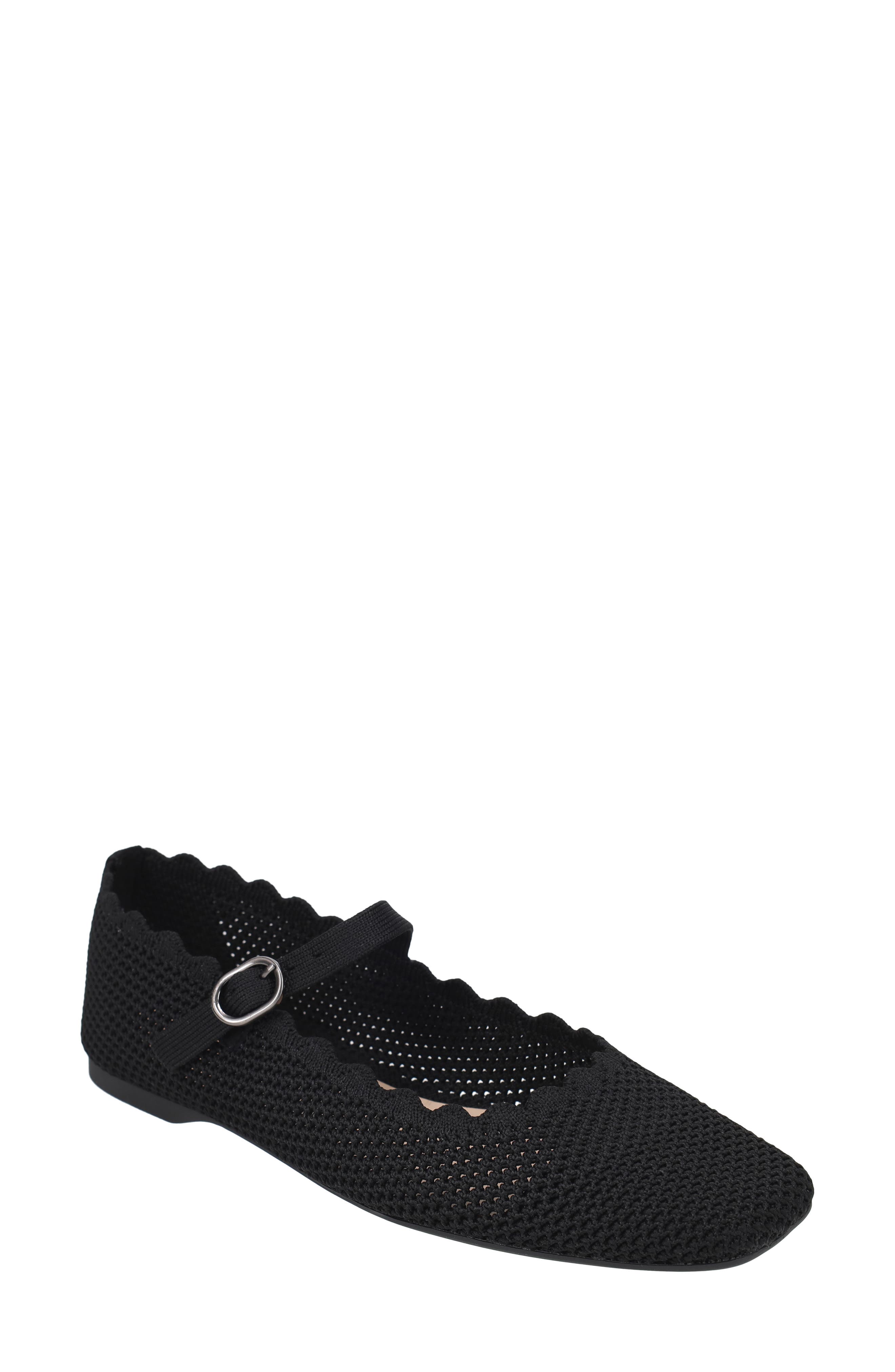 Daely Mary Jane Flat, Main, color, BLACK