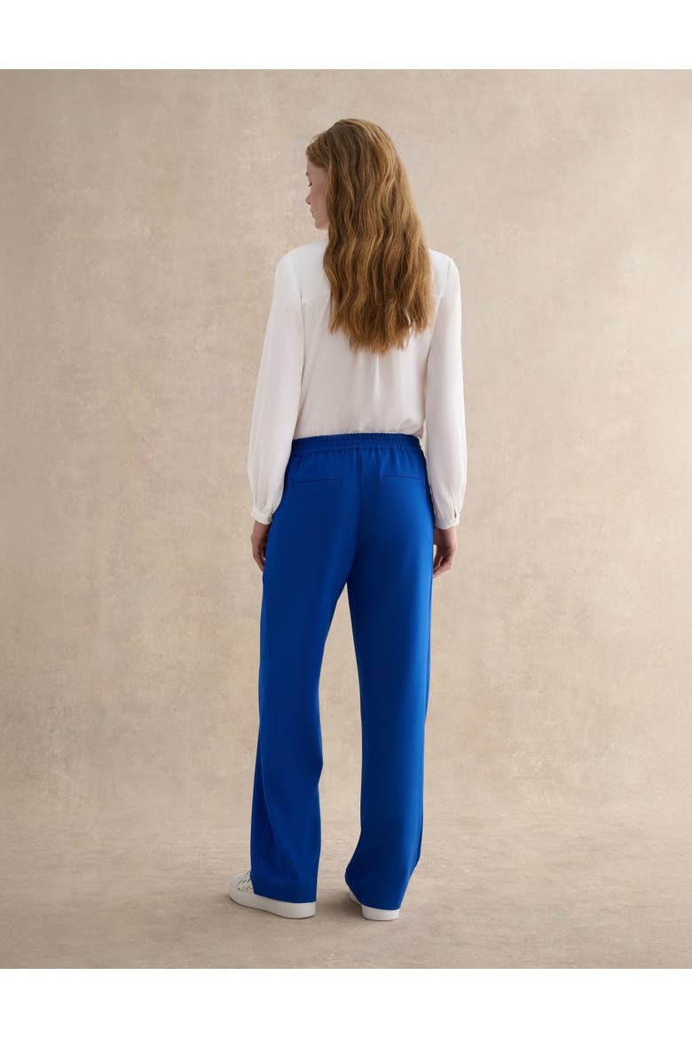 Martine Relaxed Tailored Trousers, Alternate, color, True Blue