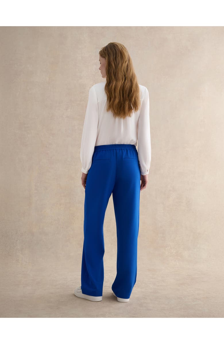 HOBBS LONDON Martine Relaxed Tailored Trousers, Alternate, color, True Blue