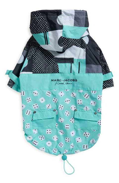 x Marc Jacobs Talon Water Repellent Dog Raincoat