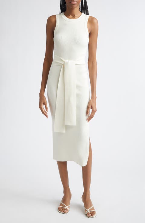 Piper Tie Front Midi Dress