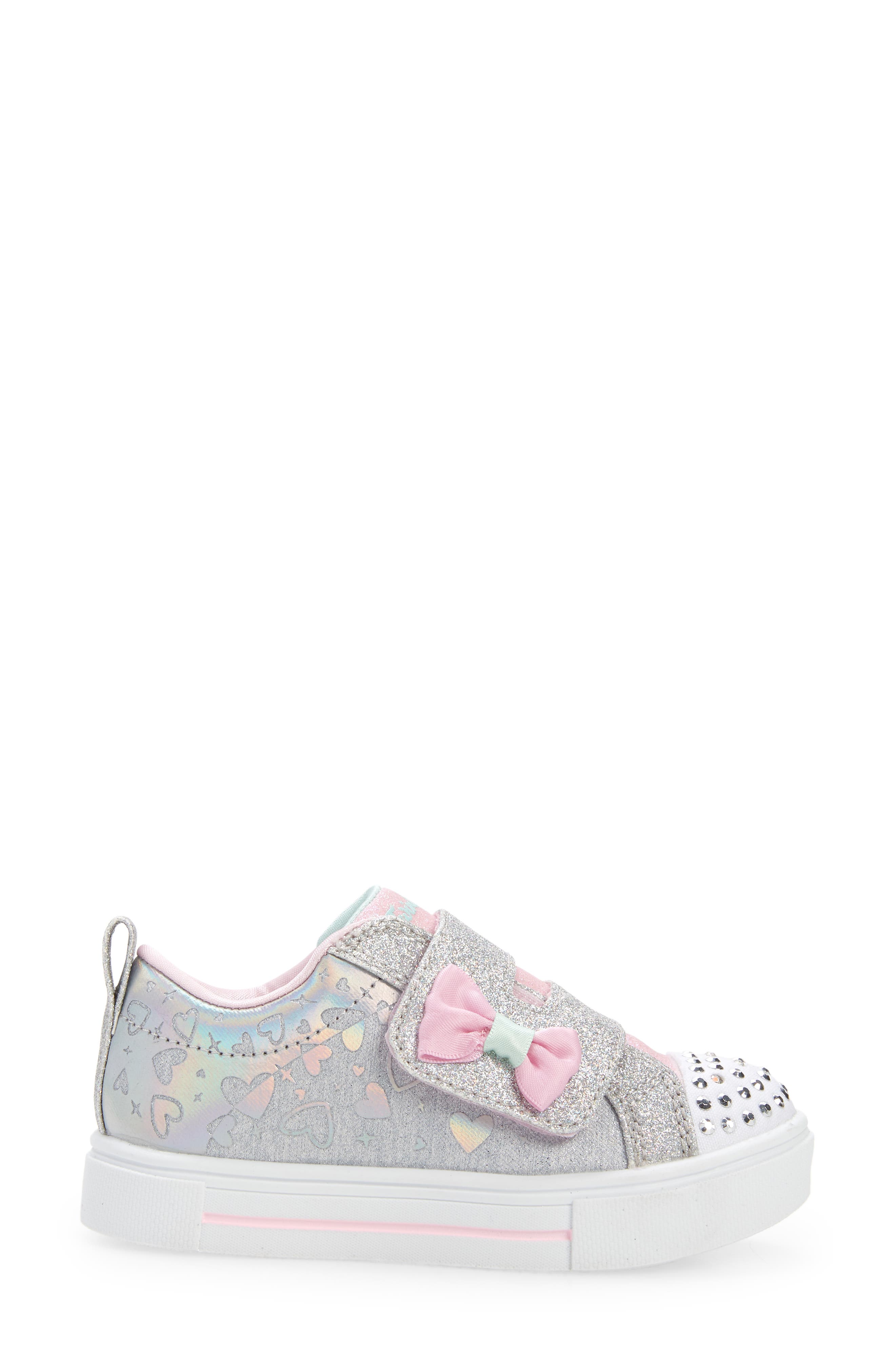 SKECHERS Twinkle Toes Twinkle Sparks Light-Up Sneaker, Alternate, color, 