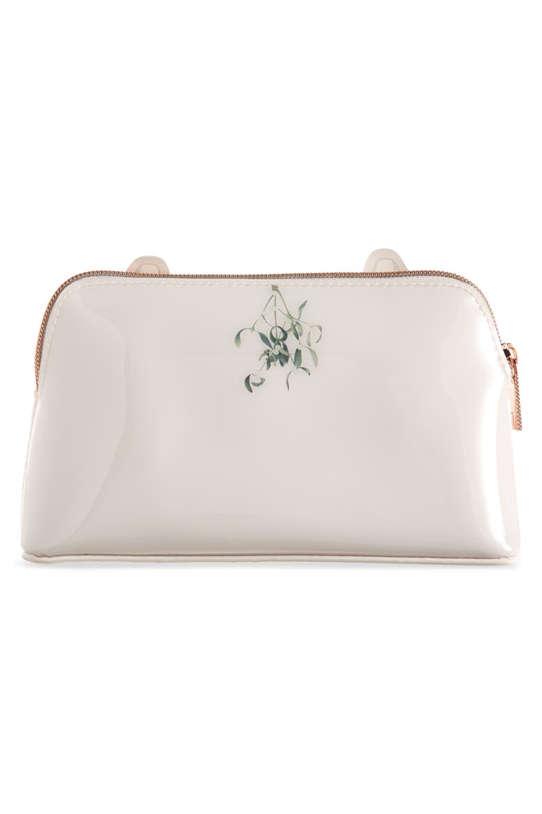 Aria Dogs Cosmetics Case, Alternate, color, NUDE PINK