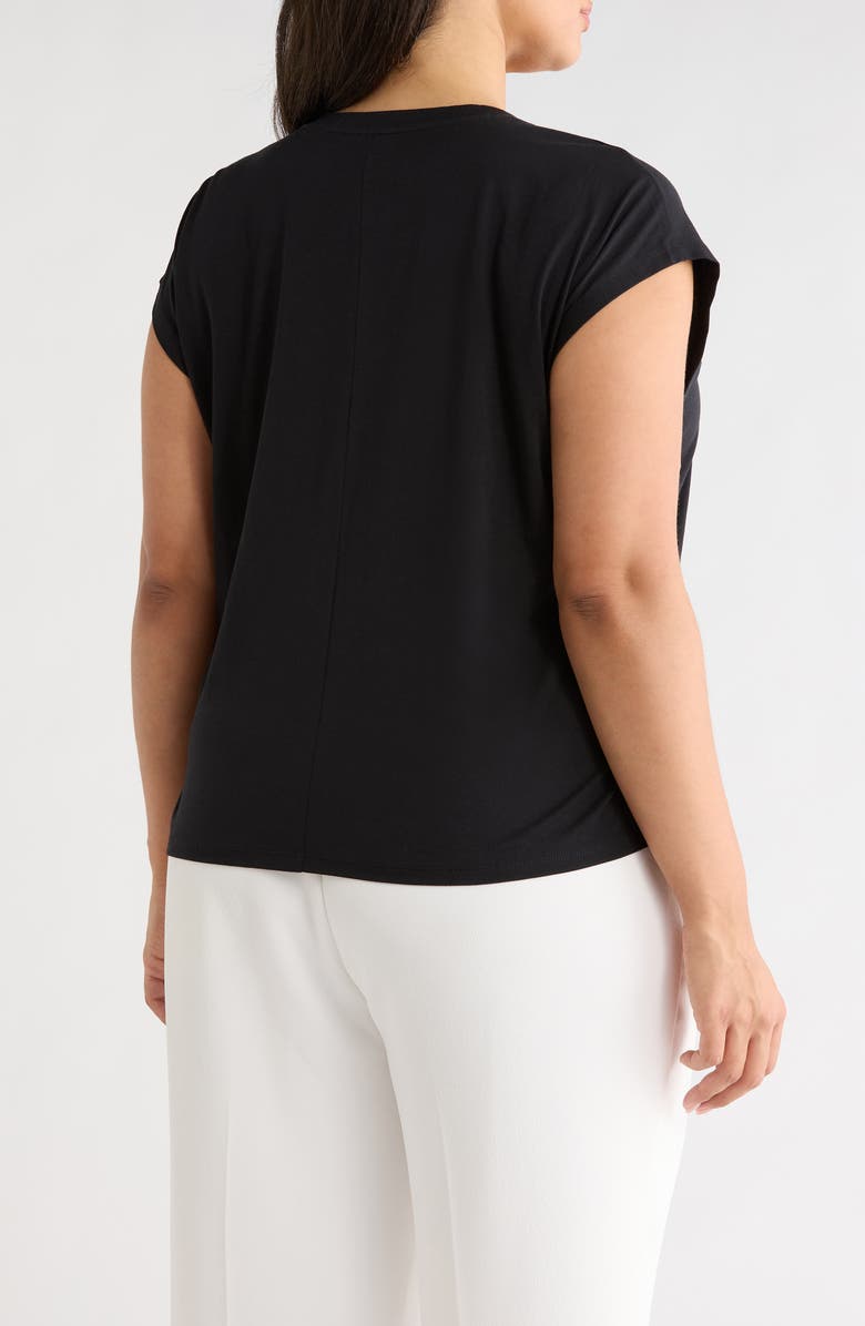 Nordstrom Pima Cotton T-Shirt, Alternate, color, Black