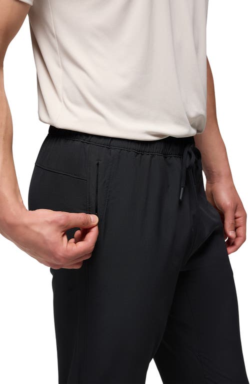 Prana Discovery Trail Joggers In Black