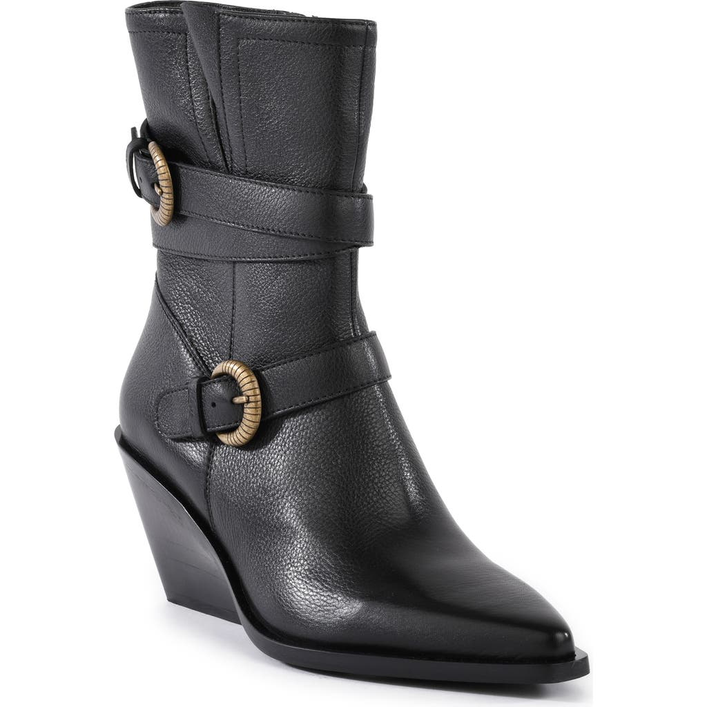 Seychelles Speak Up Short Western Boot In Black