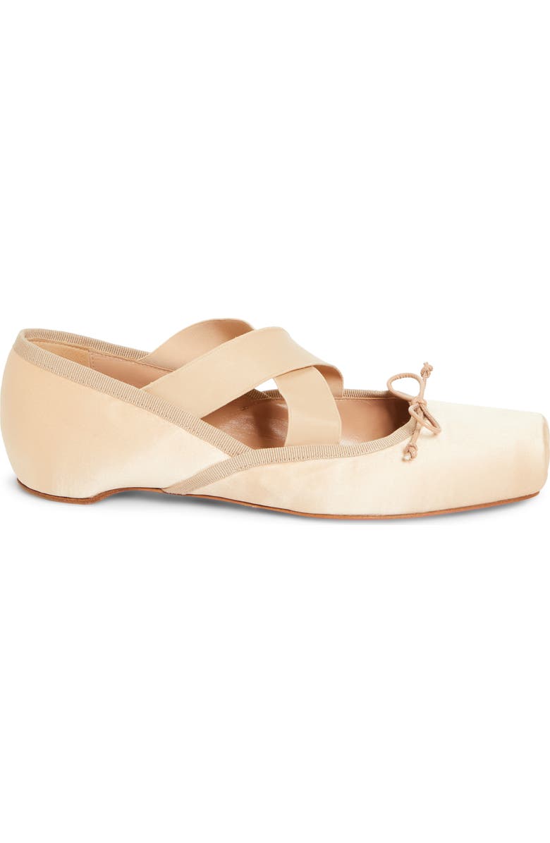 Christian Louboutin Cassiasticina Ballet Flat, Alternate, color, Blush/ Blush
