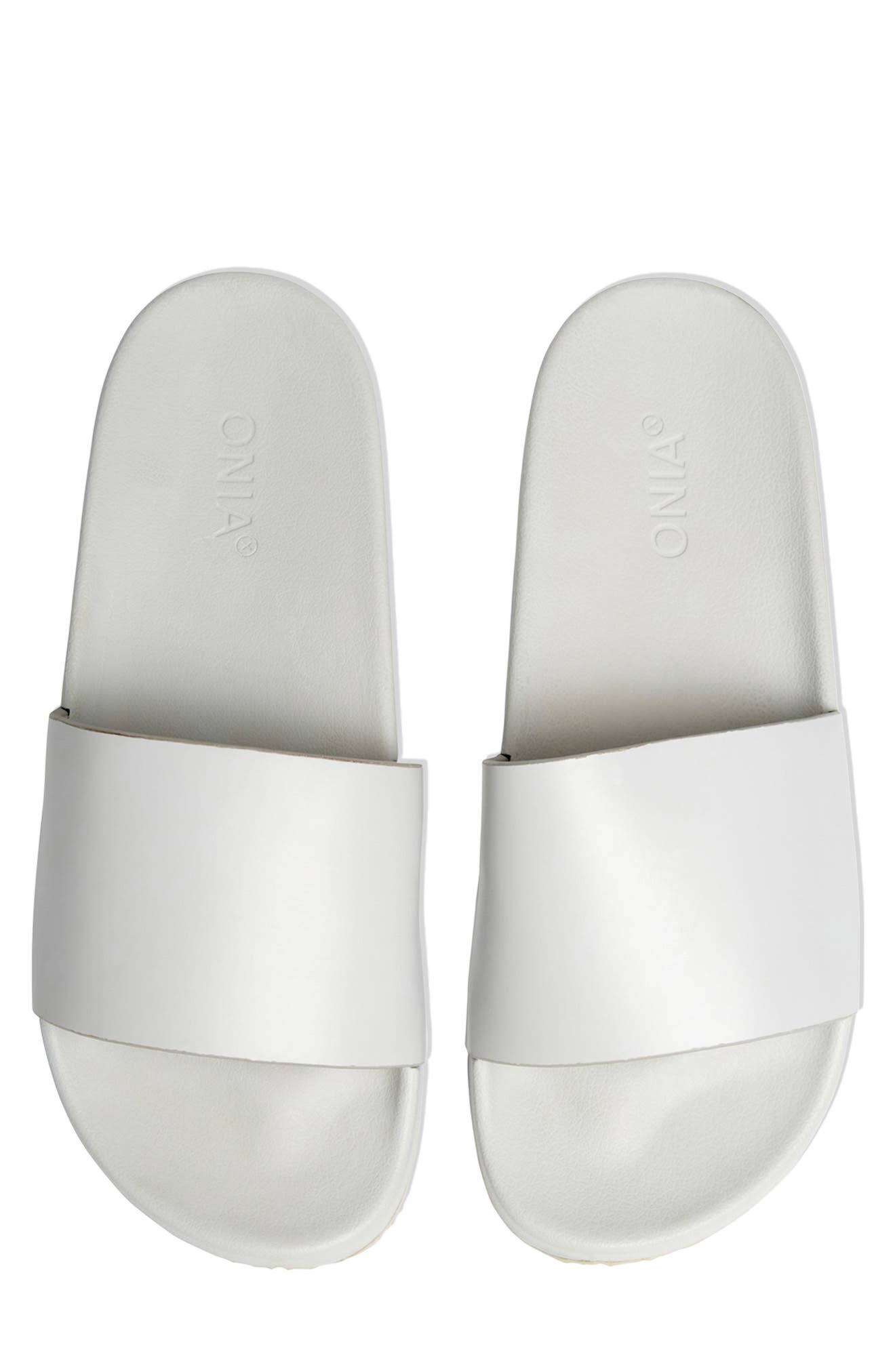 Onia Slide Sandal, Alternate, color, 