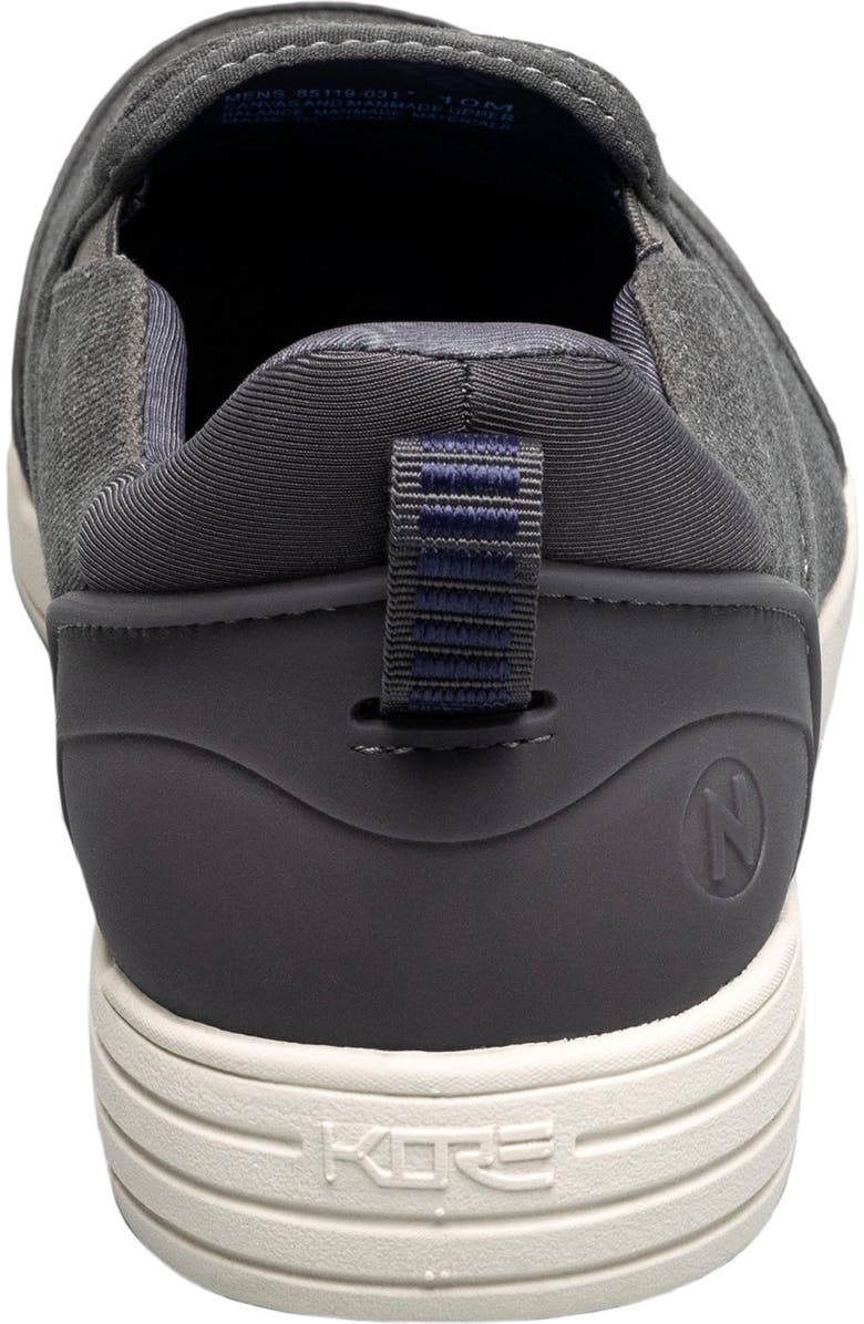 NUNN BUSH City Walk EZ Slip-On Sneaker, Alternate, color, Canvas Cement