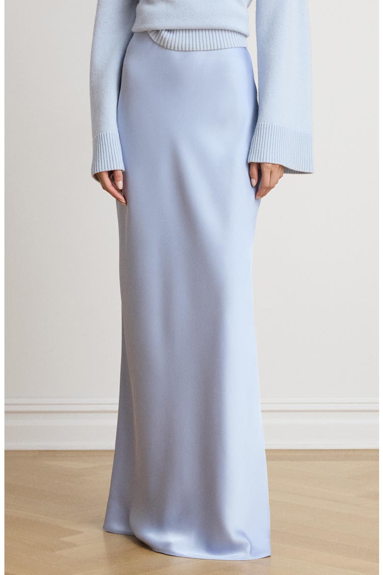 Sharae Maxi Skirt, Alternate, color, ICY BLUE