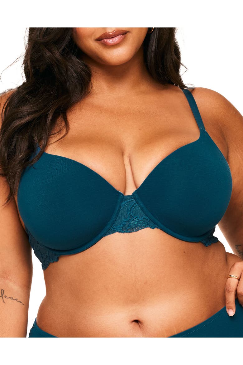 Teagan Contour Full Coverage Bra, Main, color, Legion Blue