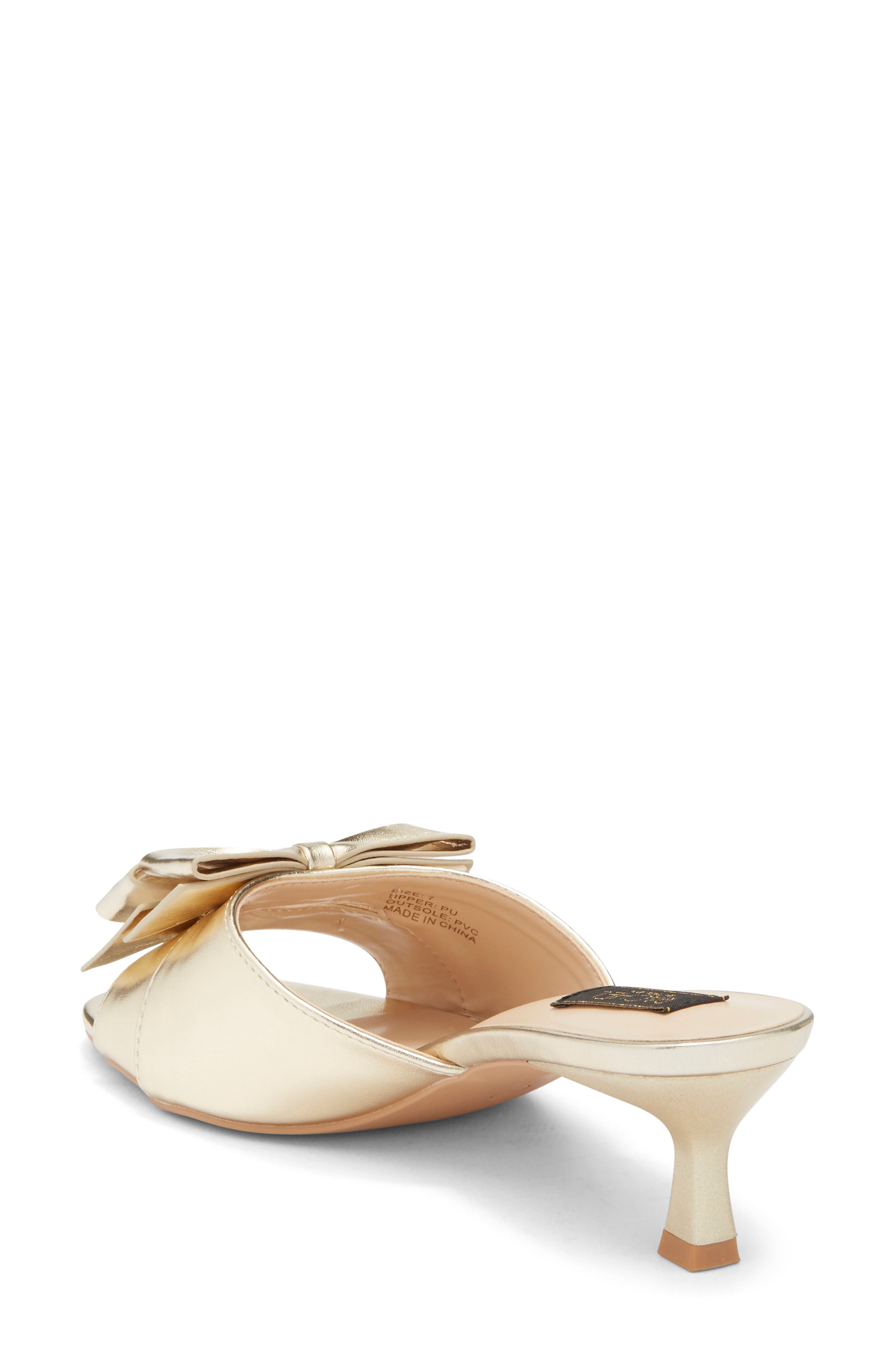 Ophelia Mule, Alternate, color, GOLD