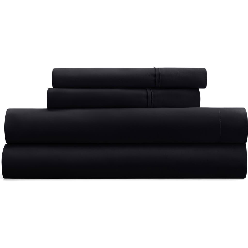 Ienjoy Home Premium Ultra Soft 4-piece Bed Sheets Set In Black