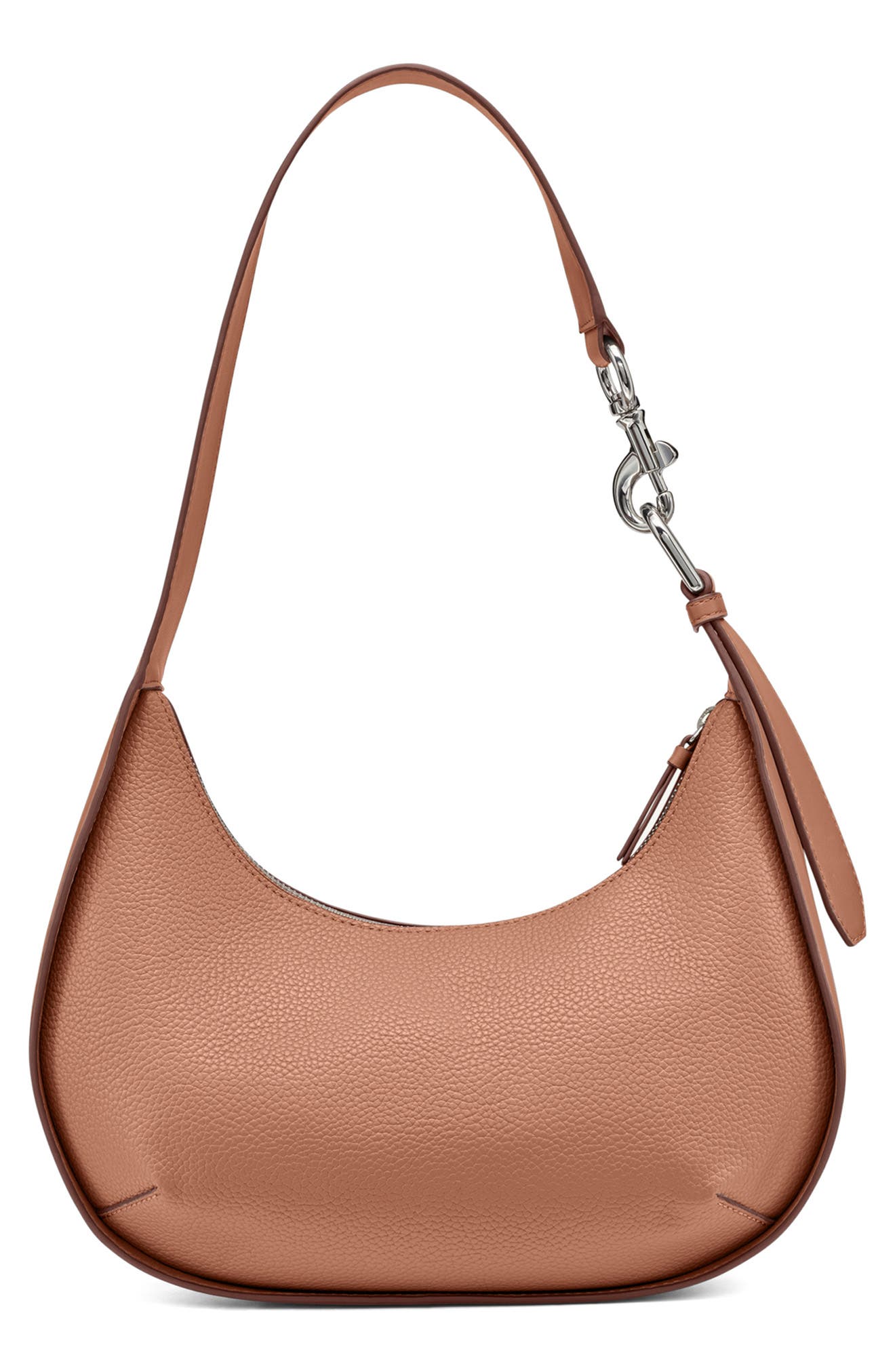 DKNY Thyme Hobo Bag, Alternate, color, Hot Cocoa