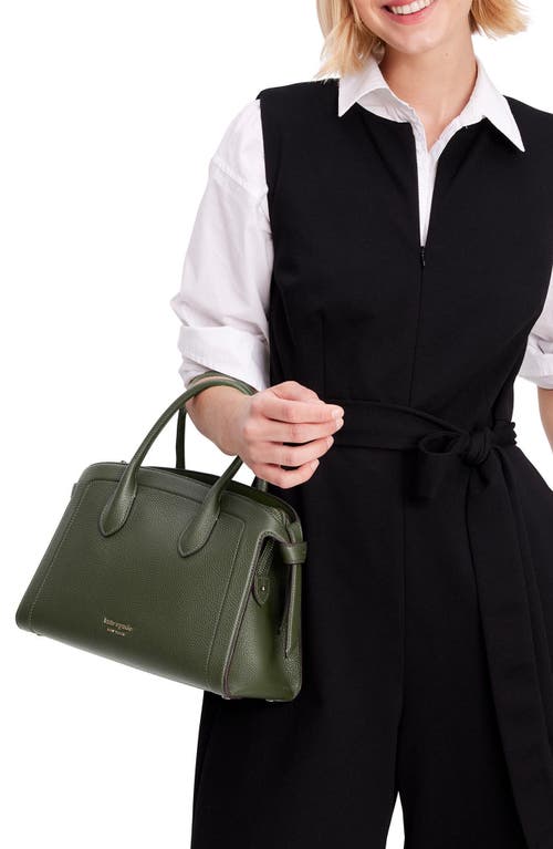 Kate Spade Medium Knott Pebbled Leather Satchel
