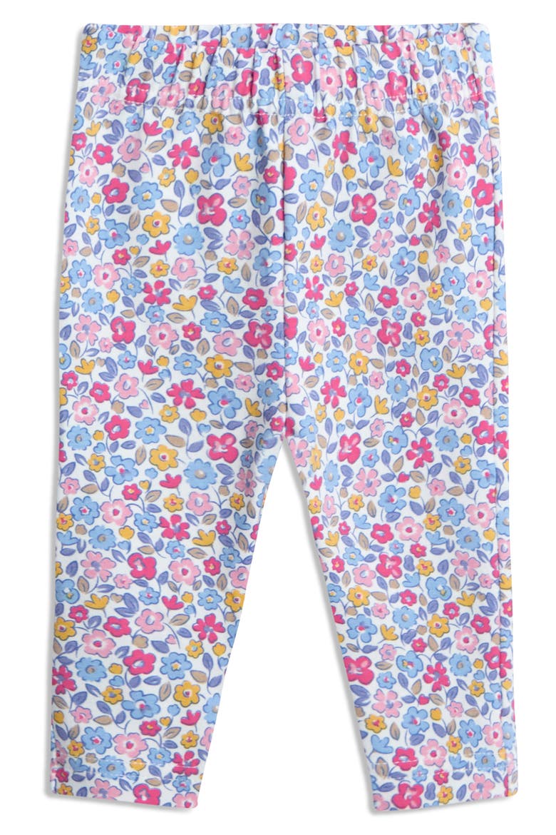 Bunny Appliqué Sweatshirt & Leggings Set, Alternate, color, PINK