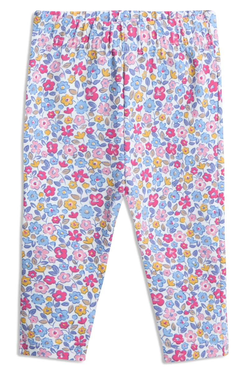 JOJO MAMAN BEBE Bunny Appliqué Sweatshirt & Leggings Set, Alternate, color, Pink