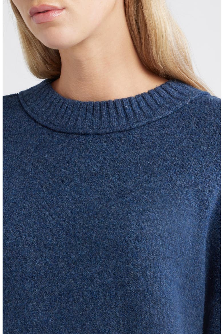 Crop Sweater, Alternate, color, NAVY