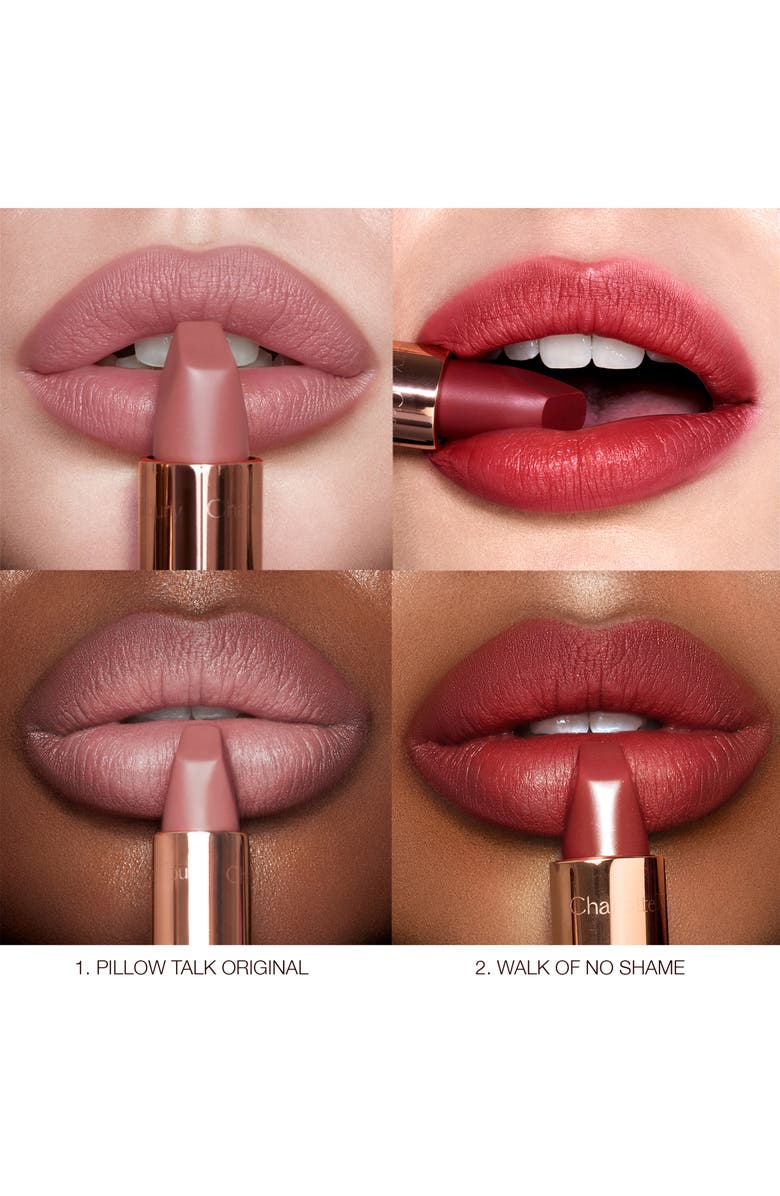 Charlotte Tilbury Iconic Mini Matte Revolution Lipstick Wardrobe, Alternate, color, 