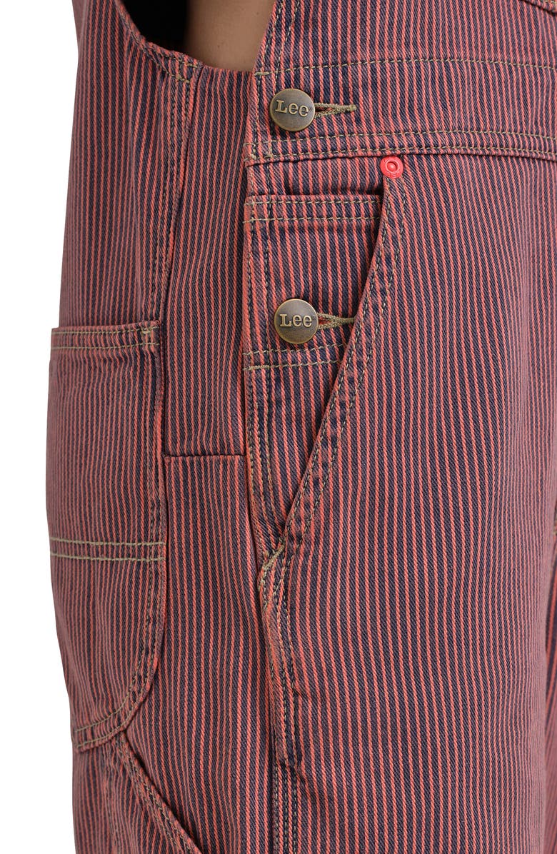 Lee x Crayola Overalls, Alternate, color, Red Orange Stripe