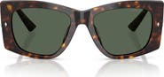 Jimmy Choo 54mm Butterfly Sunglasses