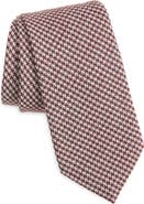 BOSS Houndstooth Wool Tie