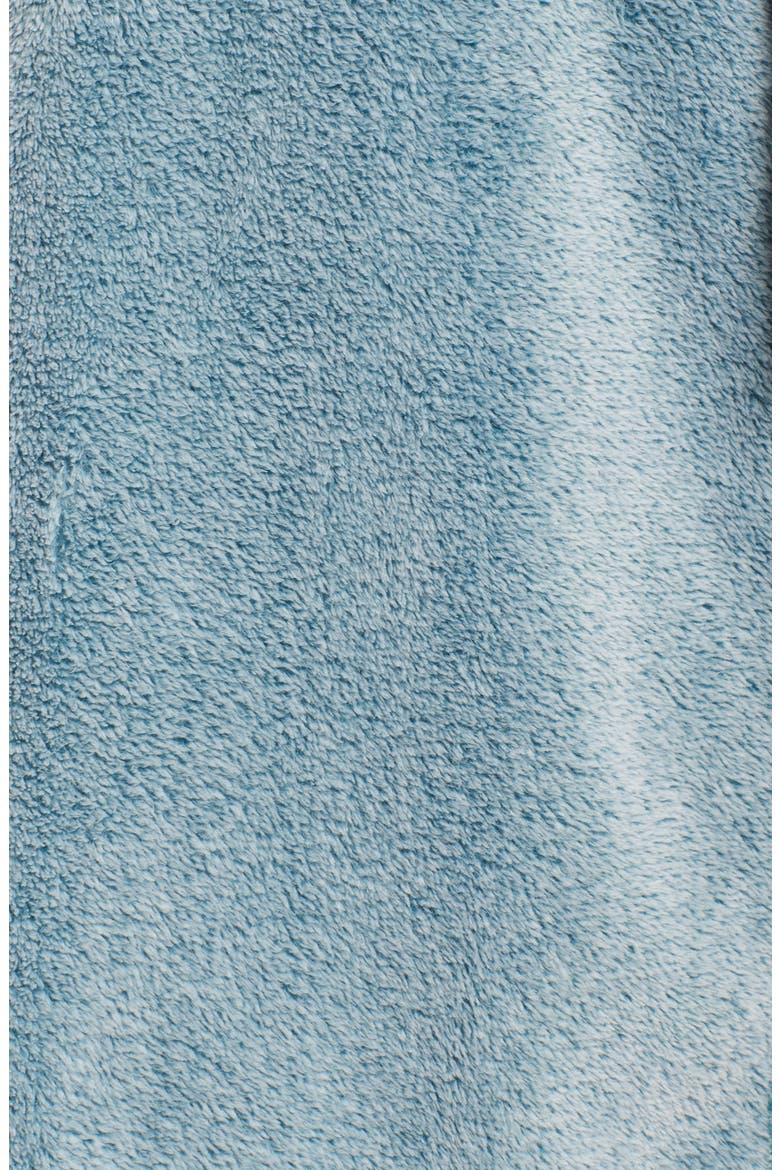 Plush Velour Robe, Alternate, color, LIGHT BLUE