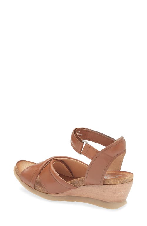 Miz Mooz Sofie Wedge Sandal In Brandy