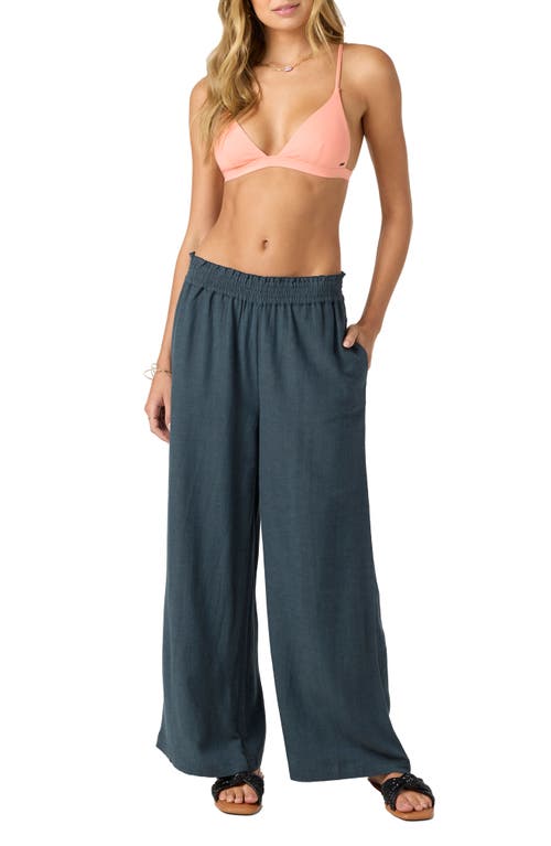 O'neill Sanders Wide Leg Pants In Slate