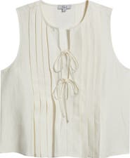 Rails Aja Pleat Sleeveless Top