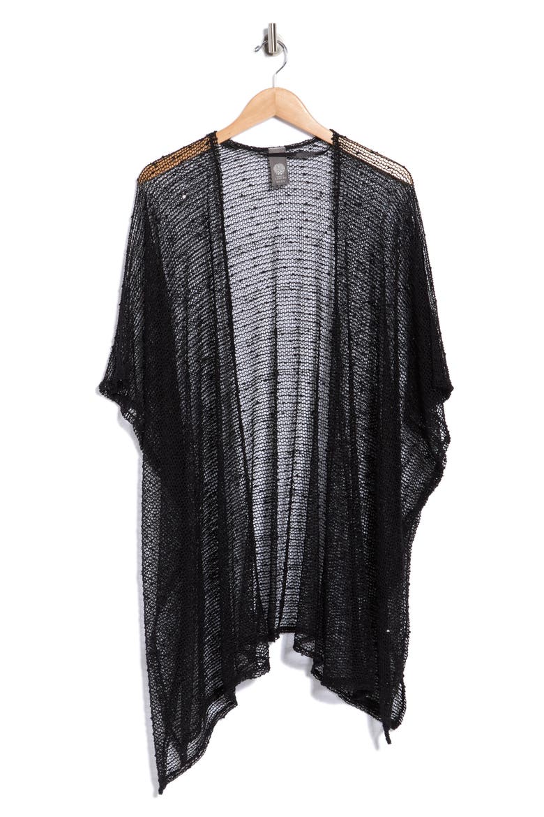 Popcorn Texture Topper, Alternate, color, BLACK