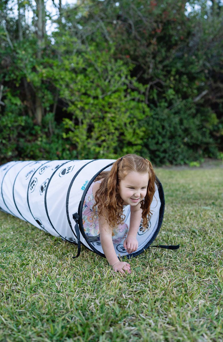 Pacific Play Tents Panda Paw 6-Foot Play Tunnel, Alternate, color, White