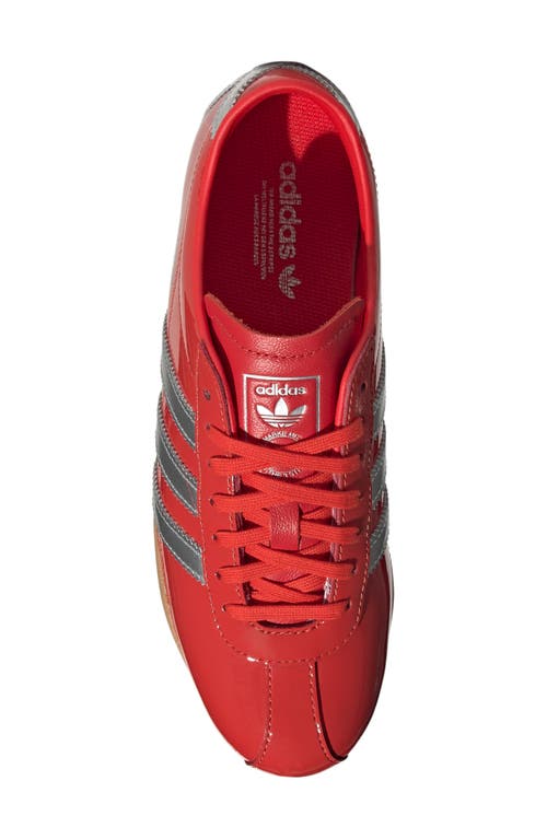 Adidas Originals Adidas Tokyo Low Top Suede Sneaker In Red