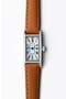  Silver Watch - Tan Strap