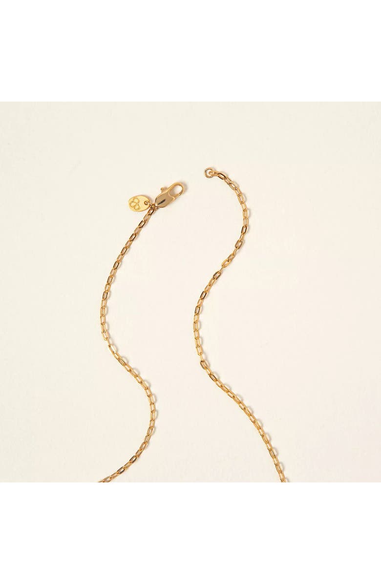 Uncommon Goods Worry Stone Pendant Necklace, Alternate, color, Gold-Plated