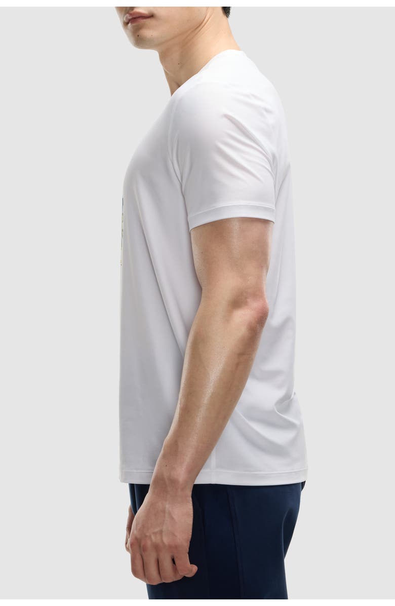 Peloton Essential Multi Seam Short Sleeve, Alternate, color, White