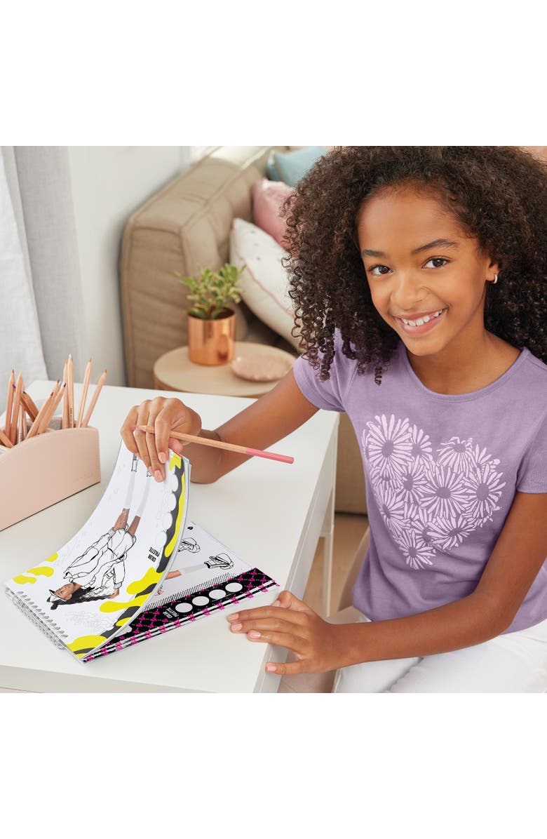 That Girl Lay Lay Make It Real That Girl Lay Lay Fashion Design Sketchbook Kit, Alternate, color, Multicolored