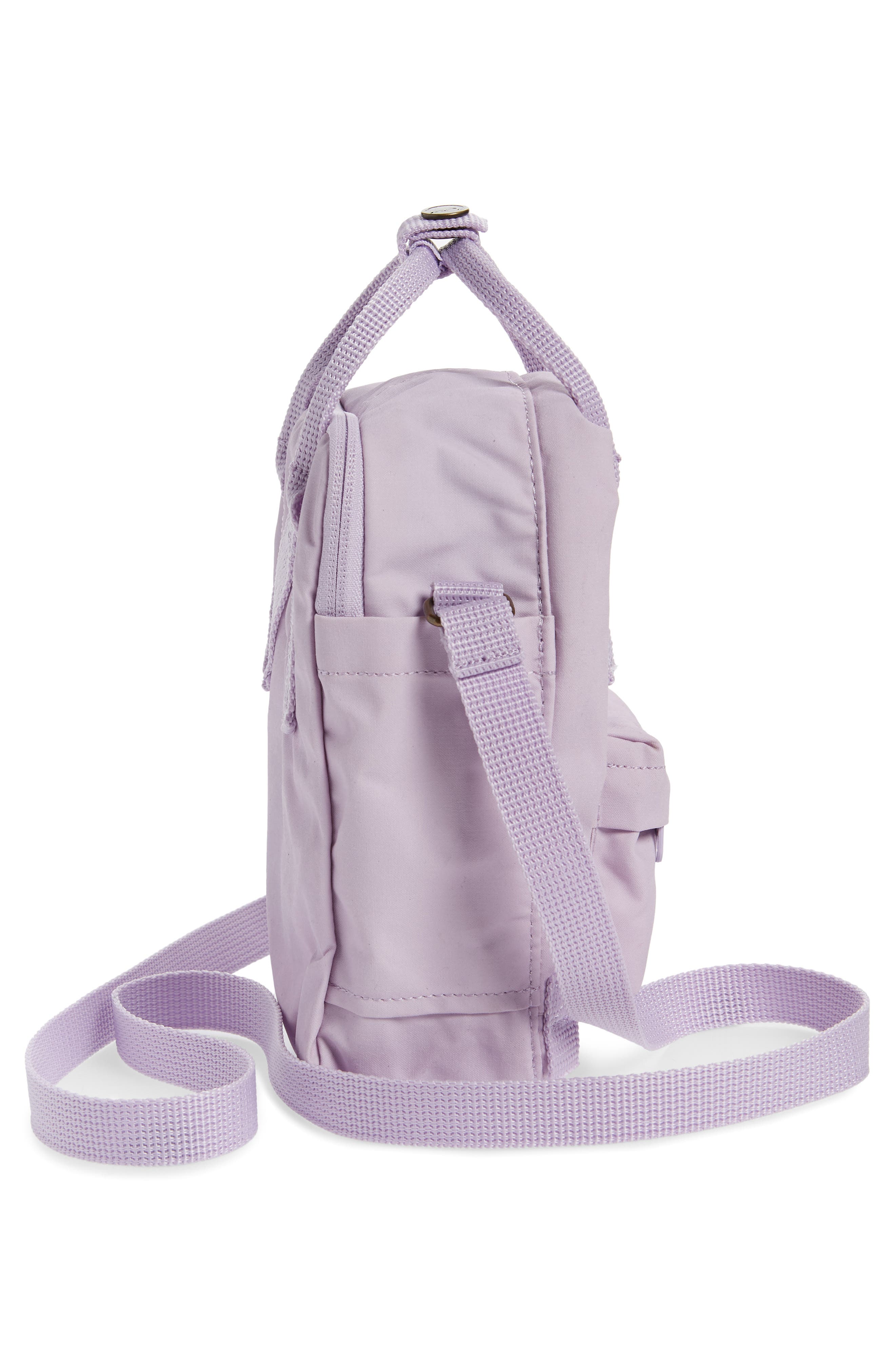 Fjällräven Kånken Water Repellent Sling Shoulder Bag, Alternate, color, Pastel Lavendar