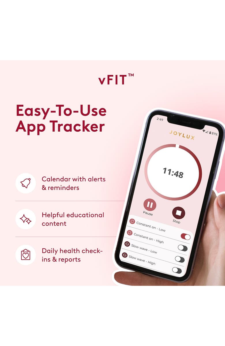 Joylux vFit<sup>®</sup> Red-Light Intimate Wellness Device, Alternate, color, White