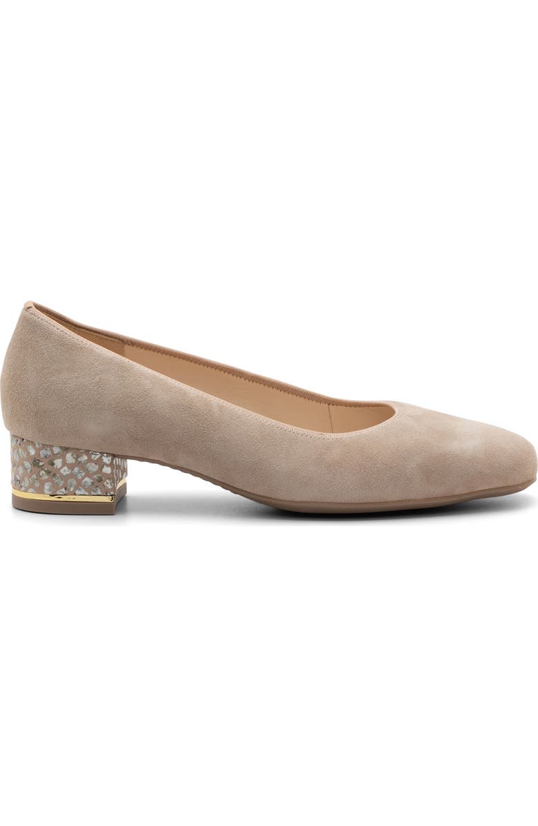 ara Gabrielle Pump, Alternate, color, Sand And Camel