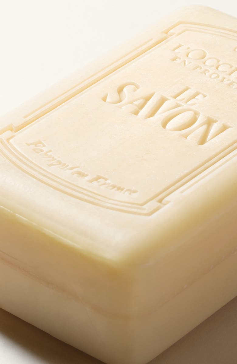 L'Occitane Le Savon Shea Lavender Extra-Gentle Body Soap, Alternate, color, 