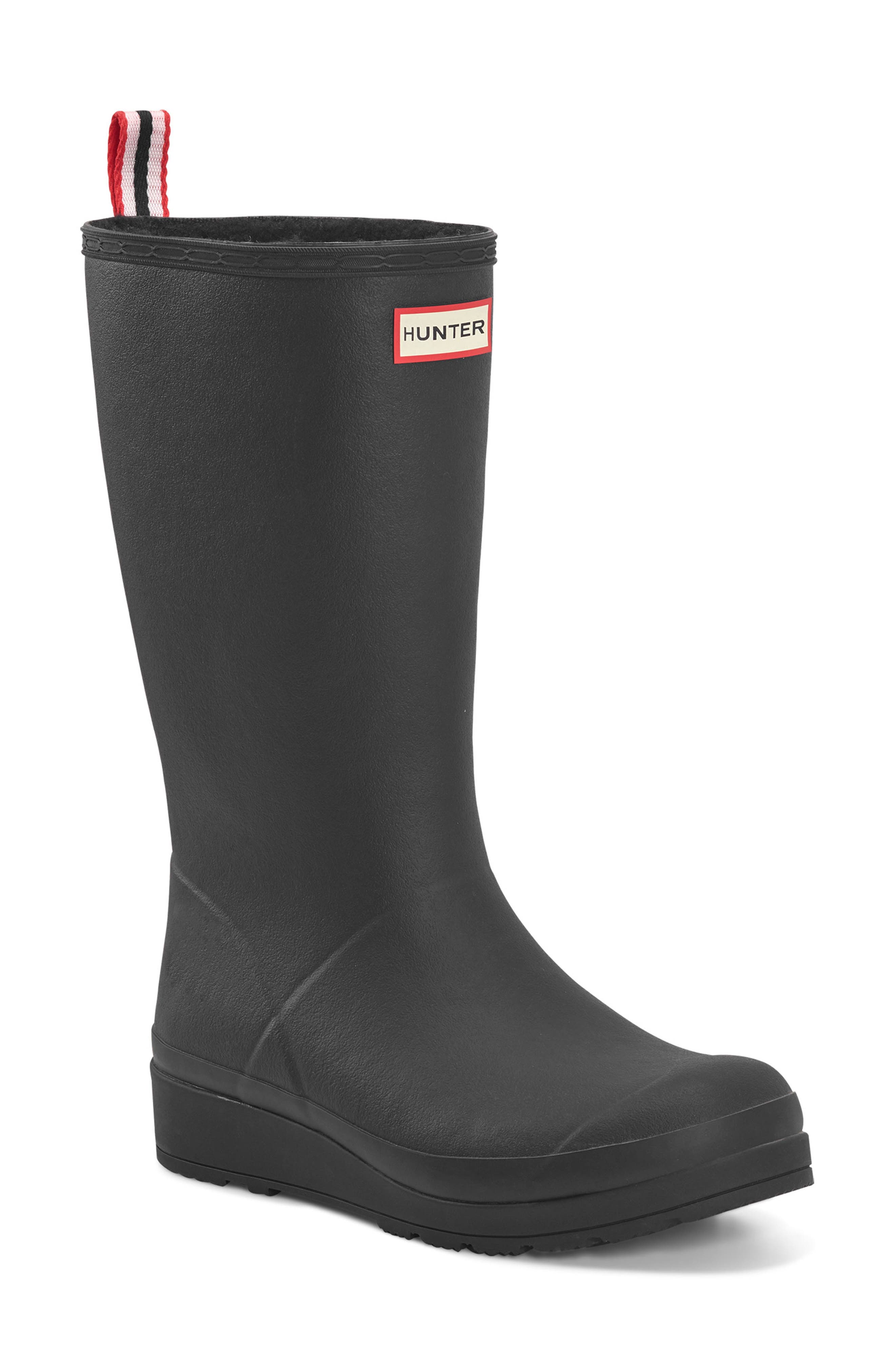 Hunter PLAY<sup>™</sup> Tall Insulated Waterproof Rain Boot, Main, color, 