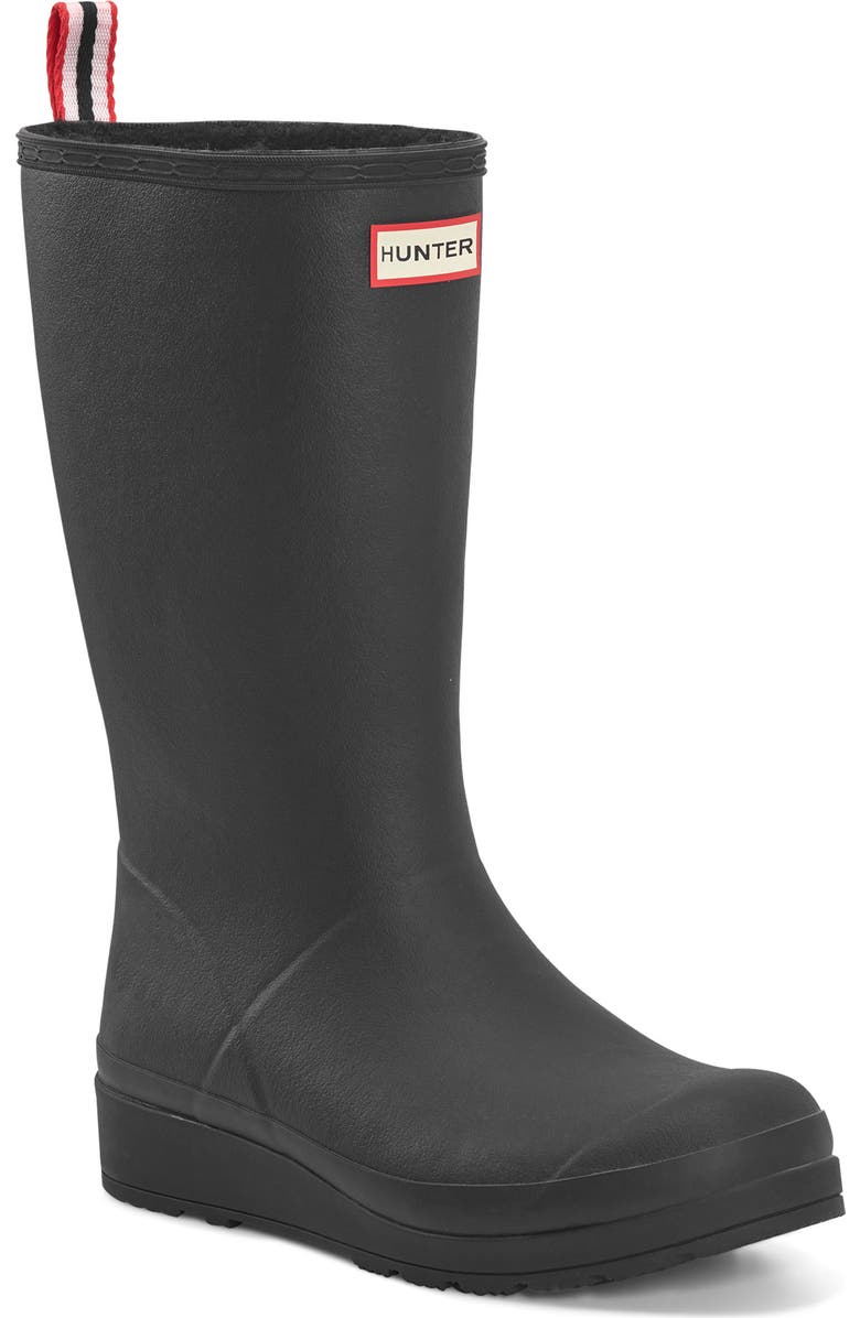 Hunter PLAY<sup>™</sup> Tall Insulated Waterproof Rain Boot, Main, color,