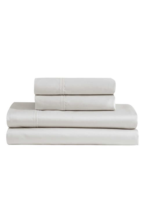 Calvin Klein Rekoop Sateen Sheet Set In Bone