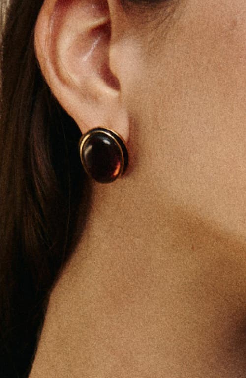 Rc Retro Chic Gladiator Earrings In Brown
