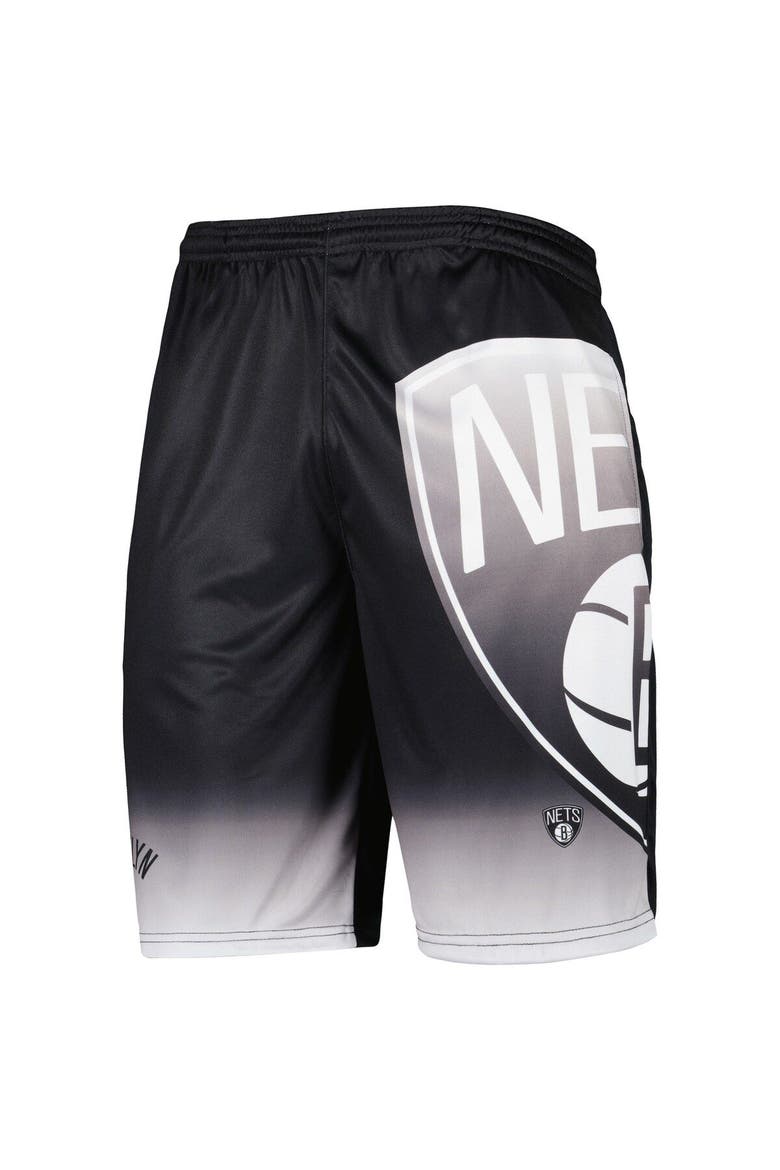 Men's Fanatics Branded Black Brooklyn Nets Graphic Shorts, Alternate, color, Black