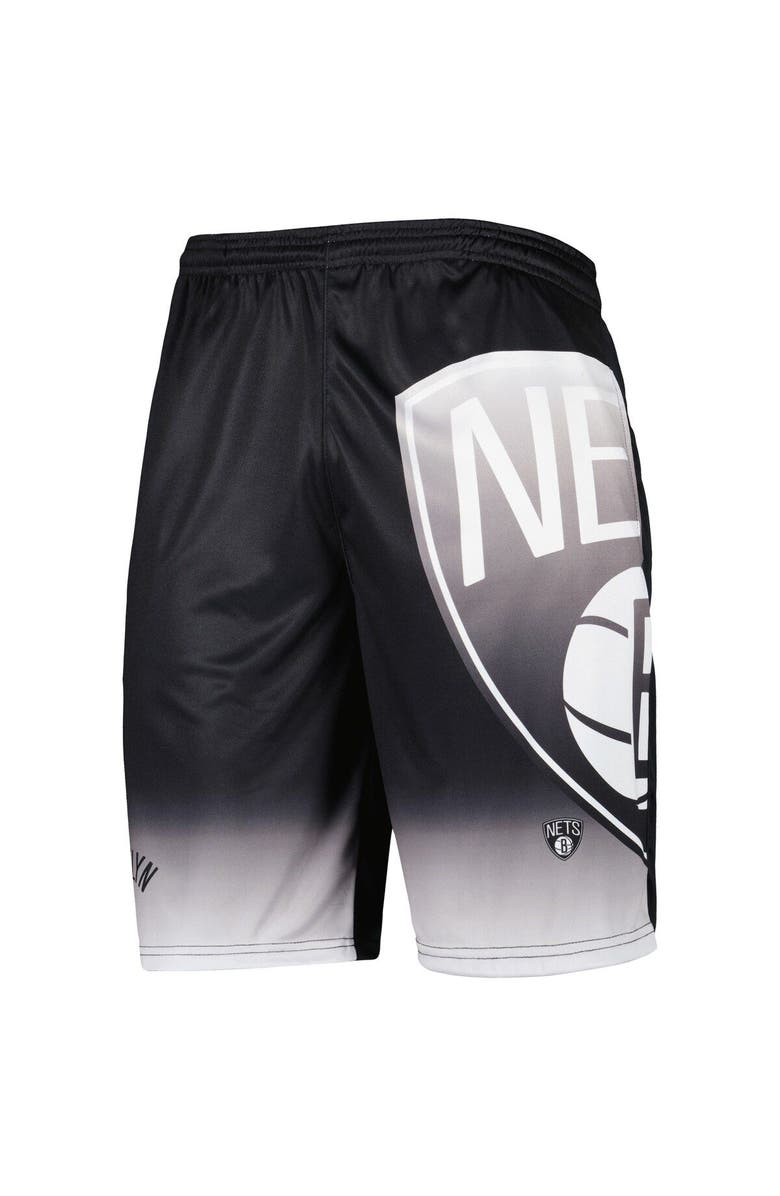 FANATICS Men's Fanatics Branded Black Brooklyn Nets Graphic Shorts, Alternate, color, Black