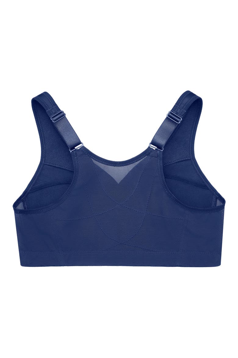 MagicLift® Front Closure Posture Back Bra, Alternate, color, BLUE