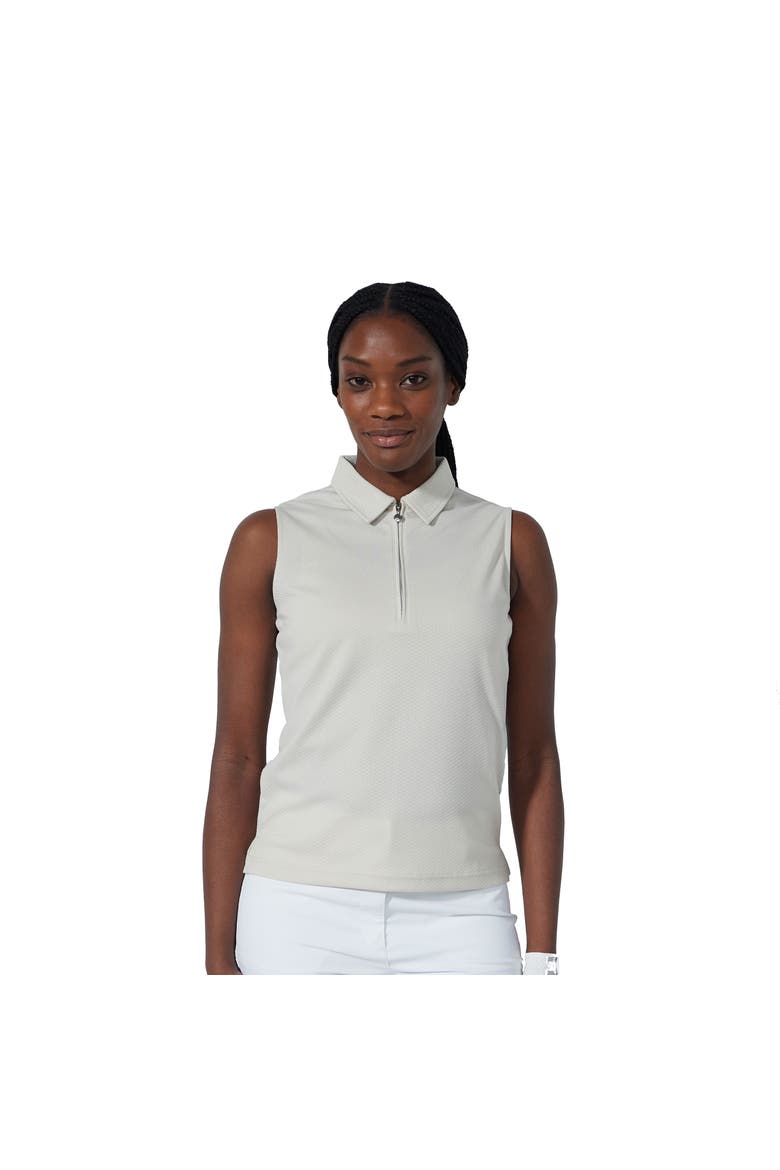 Peoria Womens Sleeveless Golf Polo, Main, color, Raw